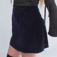 Vintage 90s Blue Velvet mini skirt! Short fuzzy high waisted navy blue skirt by Rampage USA. Size 7!Waist: 28"Hips: 38 1/2"Length: 15 1/4" Blue Mini Skort Y2k Style, Blue Mini Length Y2k Skort, Blue Y2k Mini Skirt, Y2k Style Blue Mini Skirt, Y2k Blue Mini Skirt, Blue Short Mini Skirt For Fall, Blue High-waisted Winter Skirt, Blue Fitted Mini Skirt For Winter, High Waist Blue Skirt For Winter