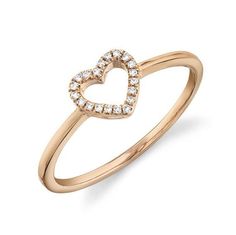 Description: BEAUTIFUL 14K ROSE GOLD LADIES DIAMOND RING. THIS ITEM IS NEW. COMES WITH GIFT BOX. WE DO OFFER FREE SIZING. IF YOU HAVE ANY OTHER QUESTIONS PLEASE CONTACT US. ALL THE INFO ON THIS ITEM DOWN BELOW. THANK YOU VERY MUCH. KATE .Metal: SOLID 14K ROSE GOLDStamped: 14K Total Gram Weight: 1.5 GRRing Size: 7 (RESIZEBLE)Setting: PRONGWidthTop: 6.5MMWidth Bottom: 1.2MMStones: 100% NATURAL DIAMONDSColor: GClarity: SI1Shape: ROUND BRILLIANT CUT DIAMONDSTotal Carat Weight: 0.04CTTag: #396WE ARE Open Heart Ring, Dainty Band, Gold Heart Ring, Diamond Heart Ring, Studded Necklace, Heart Shaped Rings, Ladies Diamond Rings, Heart Shaped Diamond, Pretty Necklaces