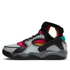 Nike Air Flight Huarache 'Hoop Pack Bordeaux' FD0189-001 Nike Sporty Huaraches For Streetwear, Sporty High-top Huaraches For Sports, Fancy Stuff, Nike Air Flight, Air Flight, Air Jordan Shoes, Nike Huarache, Jordan Shoes, Air Jordan