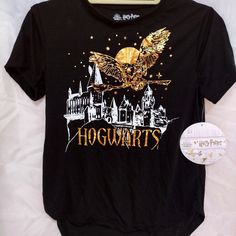 Black Harry Potter T-Shirt Black Harry Potter, Harry Potter T Shirt, Harry Potter Shirt, Urban Tees, Harry Potter Tshirt, Harry Potter Shirts, Harry Potter Halloween, Swiftly Tech Short Sleeve, Black Short Sleeve Shirt