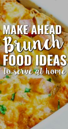 Make Ahead Brunch Food Ideas To Serve At Home Breakfast Ideas For Brunch Party, Small Group Breakfast Ideas, Barbecue Brunch Ideas, Fall Brunch Food Ideas Party, Brunch Ideas For A Crowd Make Ahead, What To Serve For Brunch Party, Sunday Brunch Ideas Parties, Sams Club Brunch Ideas, Brunch Foods Easy