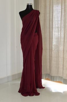 Indian Sari Dress, Plain Saree, Indian Fashion Saree