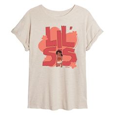 She will love showing off her style with this Disney's Moana 2 Simea Juniors' Lil' Sis Oversized Tee. © Disney FEATURES Short sleeves ScoopneckFIT & SIZING Oversized FitFABRIC & CARE Light Gray and Heather Colors: Cotton/Polyester ; Solid Colors: Cotton Machine wash Imported Size: Medium. Color: Birch. Gender: female. Age Group: kids. Moana 2, Lil Sis, Disney Moana, Big Sis, Raglan Tee, Boyfriend Tee, How To Show Love, Oversized Tee, Moana