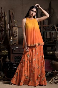 Indo Western Dress Party Wear, Jaipur City, Outfit Indian, Haldi Outfits, Chiffon Tunic, Designer Label, Designer Party Wear Dresses, Boutique Dress Designs, Stylish Party Dresses