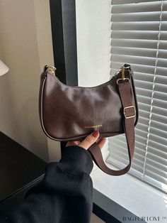 BagForLove - Chic Hobo Bag: Streamlined Design with Bonus Coin Purse Tiny Purse, Purse Outfit, My Style Bags, Small Leather Bag, Brown Crossbody Bag, Brown Crossbody, Brown Leather Bag, Leather Coin Purse, Brown Purses