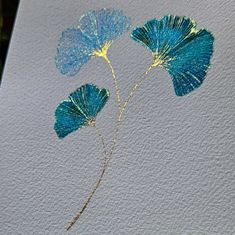 Watercolor gingko leaf illustration, botanical biloba wall decor, boho housewarming gift, present for gardener, flower lover art home decor Beautiful and totally unique ginkgo biloba leafs. Made with colorshift and metallic watercolors - so some part of painitng is color changing depending on the angle of incidence of light. The illustration is made in the watercolor technique (traditional watercolors and metallic, shiny paints from our Cactusik Art production were used). With this poster you ca Gingko Biloba Wall Lights, Illustration Botanical, Awesome Crafts, Gingko Leaves, Wall Decor Boho, Leaf Illustration, Team Board, Watercolor Techniques, Art Crafts