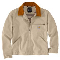 PRICES MAY VARY. Corduroy-trimmed collar; Lined body Built to move with Rugged Flex stretch technology Snap-adjustable hem Left-chest pocket with zipper closure Two lower front pockets Mens Rugged, Detroit Jacket, Duck Canvas, Accessories Jacket, Carhartt Mens, Mens Outerwear, Shirt Accessories, Custom Fit, Vest Jacket