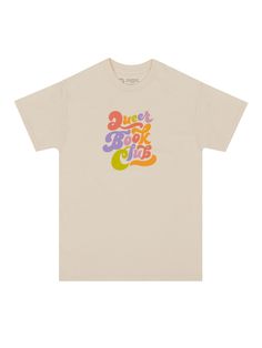 Embrace diversity, celebrate literature! Show your love for inclusive stories with our Queer Book Club t-shirt. Product Details 100% heavyweight cotton tee Color: natural Size & Fit Available in S-3XL Female Books, Queer Books, Book Tshirts, Club T Shirt, Book Shirts, Book Humor, Book Covers, Book Club, Cotton Tee