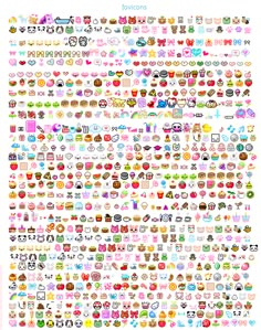 an image of many different emoticions in the form of people's faces