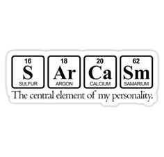 the elements of an element sticker