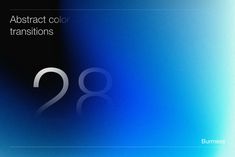 an abstract blue background with the number 98