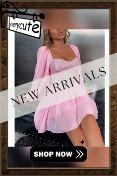 Pink Slim Fit Square Neck Party Dress Party Dress Women, Dresses Evening, Women Dresses, Square Neck, Evening Dresses, Party Dress, Slim Fit, Square, Pink