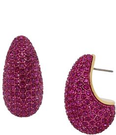 From Kurt Geiger London&#x2C; these earrings feature:Drop earringsBrass/glass crystalTitanium post-closureApprox. 1.25" lengthImported. Sugarfix By Baublebar Santa Earrings, Boot Charms, Mismatched Earrings, Rhinestone Jewelry, Accessories Jewelry Earrings, Kurt Geiger, Cowboy Hat, Dillard's, Crystal Earrings