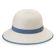 Women's Darby Bucket Style UPF Sun Hat - Wallaroo Hat Company Cream Travel Hats With Upf 50+, Elegant Adjustable Straw Hat With Upf 50+, Classic Adjustable Brimmed Cloche Hat, Lightweight Straw Hat With Curved Brim, Elegant Lightweight Brimmed Panama Hat, Elegant Short Brim Boater Hat With Upf 50+, Chic Short Brim Sun Hat With Uv Protection, Cream Sun Hat For Spring Travel, Elegant Fedora With Upf 50+ And Curved Brim