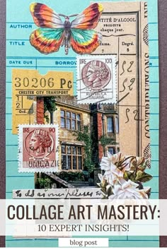 collage art mystery 10 expert insights blog postcards with images of buildings and flowers