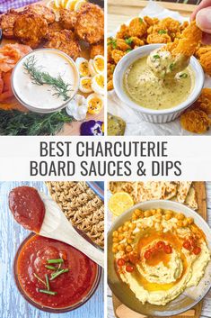 the best charcuterie board sauces and dips