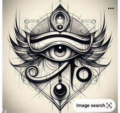 an all seeing eye tattoo design