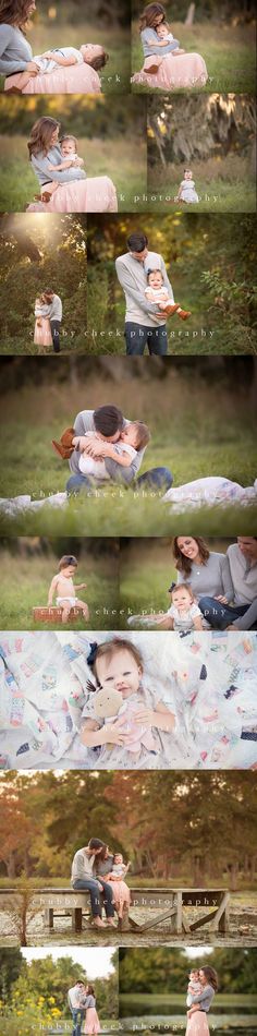 multiple images of people laying in the grass and one is holding his head while another person holds