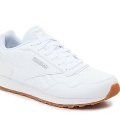 Reebok Classic Harman Run Sneaker - Women's Kick It Old School In The Women's Classic Harman Run Sneaker From Reebok. These Lace-Ups Feature A Timeless Design And Gum Sole To Add Some Serious Nostalgia To Everyday Looks. Features Leather Upper Lace-Up Closure Round Toe Fabric Lining Reebok Shoes Women, Shoes Reebok, Reebok Shoes, Reebok Classic, Womens Reebok, Woman Colour, Everyday Look, Womens Shoes Sneakers, Womens Sneakers