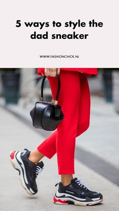 5 manieren om dad sneakers te combineren Best Sport, Curvy Petite Fashion, Sneakers Collection