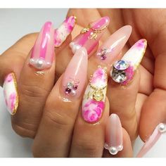 27+ Rose Nail Art Designs, Ideas Design Trends Premium PSD, Vector Downloads Rose Nail Art Designs, Rose Nail Design, Nail Art Designs At Home, Bow Nail Designs, Popular Nail Art, Art Designs Ideas, Rose Nail Art, Long Nail Designs, Extension Designs