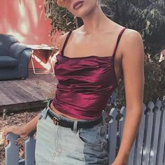 sexy lace up crop top casual velvet top camisole cropped tank top Wine Top, Velvet Tops, Top Casual, Cropped Tank Top, Crop Tank, Camisole Top