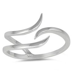 Open Wave Curve Adjustable Thumb Ring .925 Sterling Silver Band Jewelry Female Male Unisex Size 4 All our silver jewelry is crafted from .925 silver also commonly referred to as sterling silver. Sterling silver is the standard for beautiful high-quality silver jewelry and can not be replicated by lower priced silver plated jewelry. It is 92.5% pure silver, mixed with alloys to add strength and durability to stand the test of time. We promise superior service which includes fast shipping, great c Sterling Silver Adjustable Stackable Rings With Polished Finish, Adjustable Sterling Silver Stackable Rings With Polished Finish, Adjustable Stackable Sterling Silver Rings With Polished Finish, Adjustable Silver Stackable Rings With Polished Finish, Adjustable Silver Bypass Ring With Open Band, Silver Adjustable Bypass Ring With Open Band, Silver Adjustable Open Band Bypass Ring, Adjustable Hallmarked Silver Stackable Rings, Adjustable Open Band Hallmarked Stackable Rings