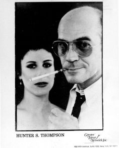 Photos Of Famous People, Hunter S Thompson Quotes, Duncan James, Michael Jordan Pictures, Funny Vintage Ads, Anjelica Huston, Hunter S Thompson, Shirley Maclaine, Emily Deschanel