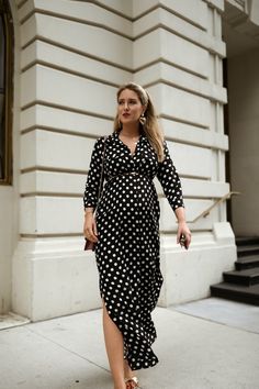 5 Unexpected Ways To Wear A Shirtdress Mary Orton Maternity, Stylish Maternity Wear, Fall Maternity Outfits, Fall Maternity, Silk Maxi Dress, Pregnancy Outfits, Inspiration Style