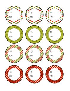 printable christmas tags for the classroom to use on their own holiday cards and gifts