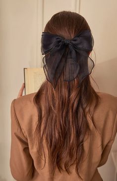 Chiffon bow hair clip, Ambrosia Bow Barrette | L. Erickson USA — France Luxe Bow Hair Clip, Bow Design, Bow Hair, Ribbon Bow, Hair Bow, Hair Clip, Asos, Chiffon