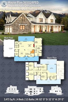 the floor plan for this house is very large and has 3 bedroom, 2 bathroom