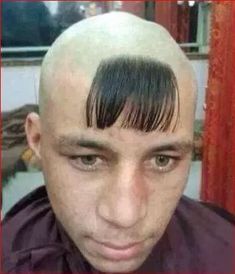 Bad Haircut Funny, Worst Haircut Ever, Haircut Memes, Haircut Fails, Ugly Hair, Barber Haircut, Bad Haircut, Edgy Hair