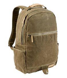 #LLBean: Waxed Canvas Travel Backpack Backpack Women, Backpacking Gear, Backpack Travel, Antique Brass Hardware, Duffle Bag Travel, Laptop Backpack Women, Travel Backpacks, Everyday Backpack, Go The Distance