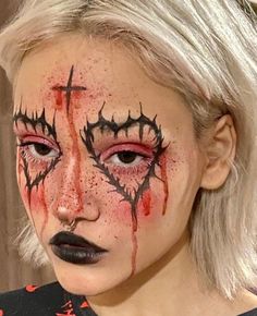 Homecoming Makeup Natural, Natural Homecoming Makeup, Holloween Makeup, Halloween Makeup Ideas, Halloween Makeup Pretty, Alt Makeup, Face Art Makeup, Halloween Makeup Inspiration, Swag Makeup