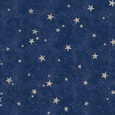 a blue background with white stars on it