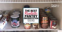 Pantry Organization Ideas, French Roast, Organized Mom, Organization Inspiration, Organic Coffee, Baked Beans, Pantry Organization, Coffee Bottle