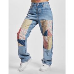 Levi 90s Patchwork Jeans Size 28 X 32 New With Tags Design Jeans, Patch Work Jeans, Levi Patchwork Jeans, Vintage Blue Patchwork Jeans, Diy Patchwork Jeans, Blue Vintage Patchwork Jeans, Multicolor Vintage Patchwork Jeans, Denim Patchwork Jeans, Vintage Boyfriend Jeans