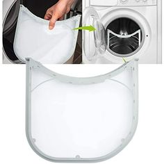 Description: With this dryer filter, it is rugged and easy to use. It is designed to improve, enhance and maintain your dryer, and keeping the filter clean is critical to dryer operation and helps extend the life of the unit. By using the dryer filter, lint and debris flowing out of the dryer can be collected to the maximum extent, and the problem of blockage of the dryer vent can be solved. It can be reused to maximize drying efficiency and shorten drying time. It is constructed of plastic mate Dryer Lint Trap, Dryer Vent, Screen Replacement, Washer And Dryer, Plastic Material, Filter, Repair, Screen