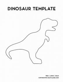 stencil kids – Seznam.cz Dinosaur Template