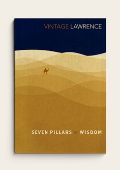 a book with an image of a camel in the desert on it's cover