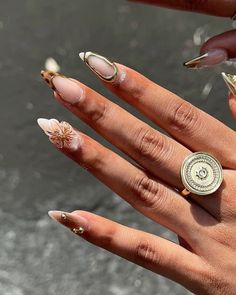 Nails Inspo 2024, Cool Nail Ideas, College Nails, Manicured Nails, Her Nails, Luxury Nails, Dream Nails