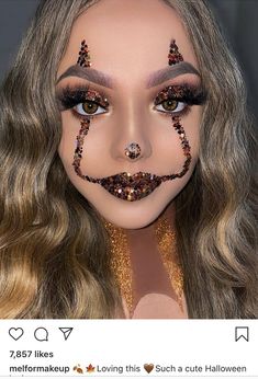 #halloweenmakeup #spookylooks #costumemakeup #halloweeninspo #creepymakeup #halloweenbeauty #scarymakeup #halloweenideas #makeupinspiration #halloweencostume #halloweenlooks #halloweenmakeupideas #halloweenmakeuptutorial #halloweenmakeuplook #halloweenmakeupinspo #halloweenmakeupartist #halloweenmakeupinspiration #halloweenmakeupideas2021 Maquillage Halloween Clown, Maquillage Halloween Simple, Cute Clown Makeup, Halloween Makeup Clown, Maquillage Yeux Cut Crease, Holloween Makeup, Creepy Halloween Makeup, Cute Halloween Makeup, Halloween Beauty