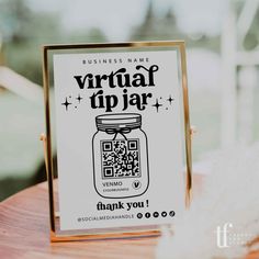 retro virtual tip jar with venmo cashapp qr code Tips Appreciated Sign, Flowershop Ideas, Virtual Tip Jar, Salons Cottage, Hairstylist Marketing, Esthetician Life, Massage School, Payment Sign, Business Kit