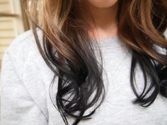 I'm getting this done, cute! Dc Oc, Dip Dye Hair, Hair Color Balayage