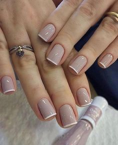 Milky Nails, French Manicure Nails, Casual Nails, Work Nails