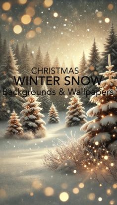 christmas winter snow backgrounds and wallpapers for photoshopped screenshotes,