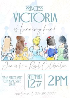 the princess victoria birthday party is coming to disney's hollywood studios on november 12th