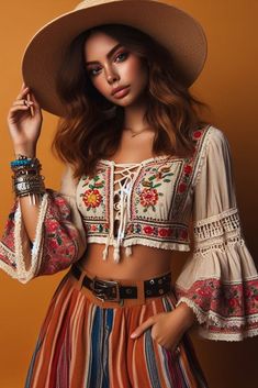 Boho Gypsy Model Clothes. Bohemian Vogue. Boho Outfit Check more at https://howcandothis.com/womenstyle/boho-gypsy-model-clothes-bohemian-vogue-boho-outfit/ Siwa Oasis, Model Clothes, Bohemian Style Clothing, Boho Outfit, Casual Wear Dress, Estilo Boho Chic, Outfit Check, Boho Girl, Model Outfits