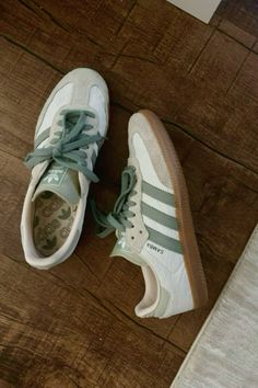 Women Shoes Adidas, Adidas Samba Colors, Samba Shoes Women, Green Sneakers Women, Sambas Adidas Women, Adidas Samba Women, Adidas Gazelle Women, Sneakers 2024, Samba Sneakers